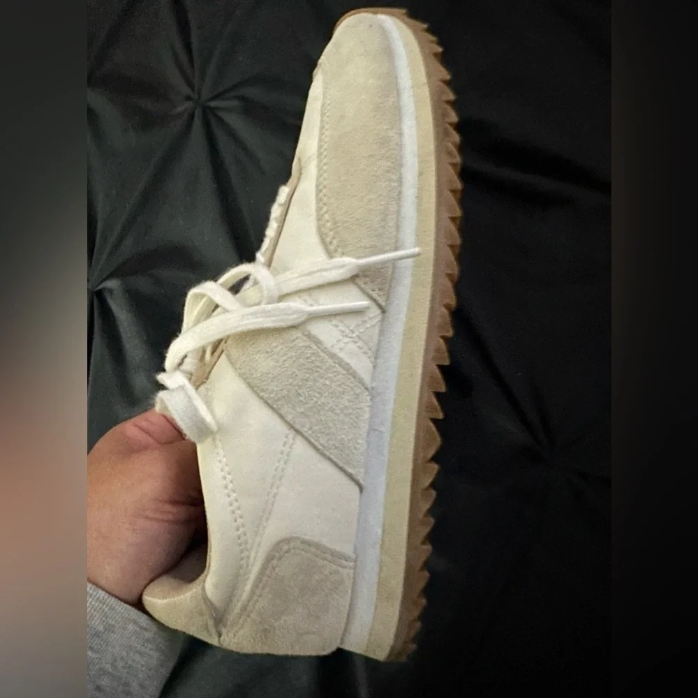 J Crew Colorblock Trainers In Metallic